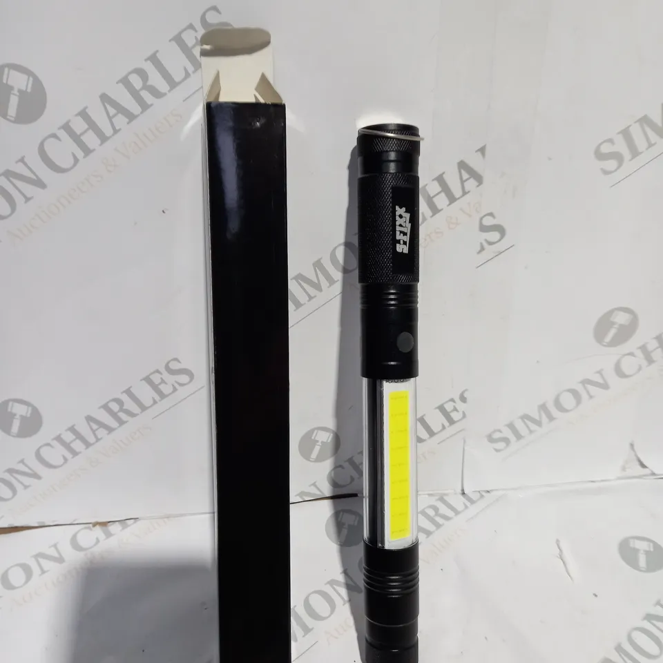 BOXED SFIXX LED TORCH IN BLACK 