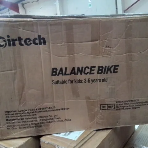 BOXED KIDS BALANCE BIKE 