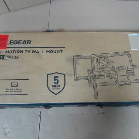 BOXED PERLEGEAR FULL-MOTION TV WALL MOUNT - COLLECTION ONLY