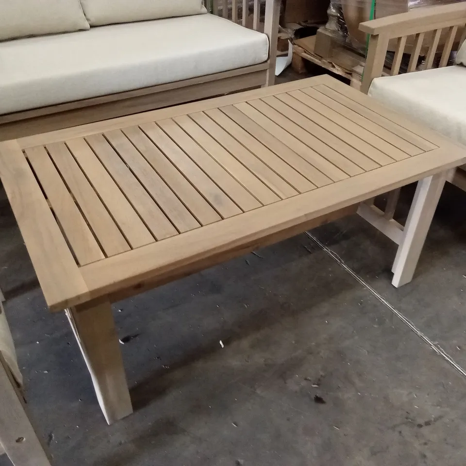 DESIGNER OUTDOOR PATIO SOFA SET WITH COFFEE TABLE