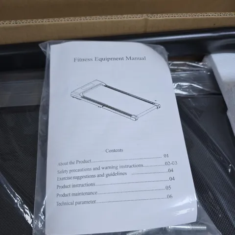 FITNESS EQUIPMENT β TREADMILL DECK IN BOX WITH MANUAL