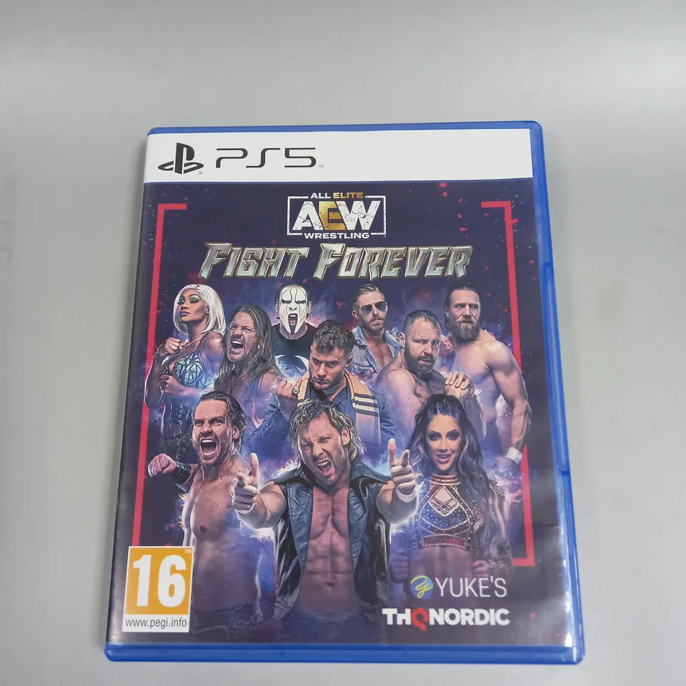 ALL ELITE WRESTLING FLIGHT FOREVER FOR PS5