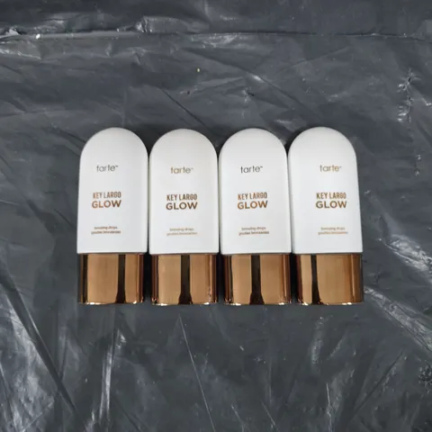 4 X TARTE KEY LARGO GLOW BRONZING DROPS
