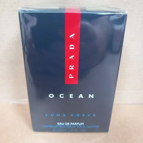 BOXED AND SEALED PRADA OCEAN LUNA ROSSA EAU DE PARFUM 50ML