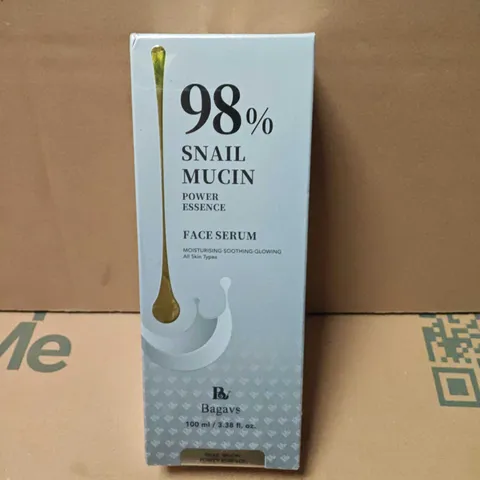 SEALED BAGAYS SNAIL MUCIN FACE SERUM – 98% SNAIL MUCIN POWER ESSENCE, 100 ML