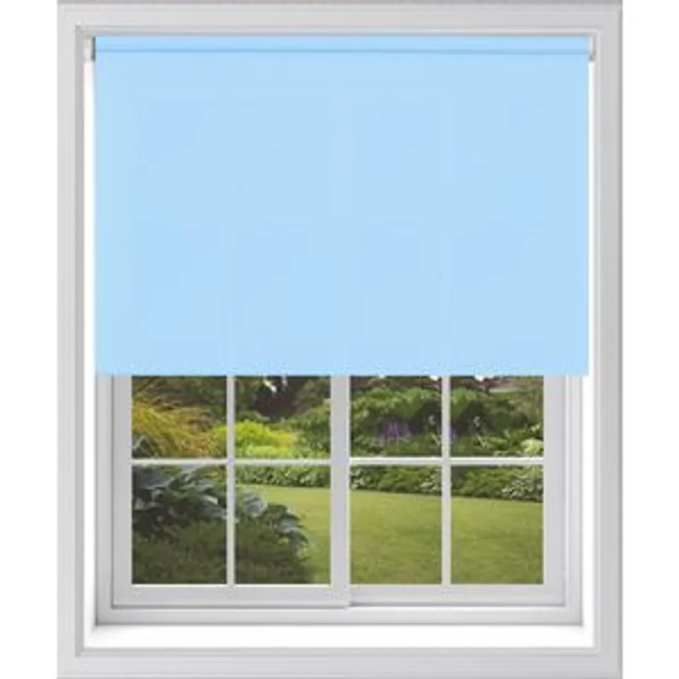 CAECUS BLACKOUT BLUE ROLLER BLIND