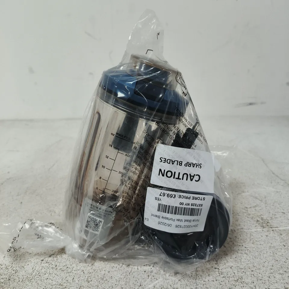NINJA BLAST MAX PORTABLE BLENDER