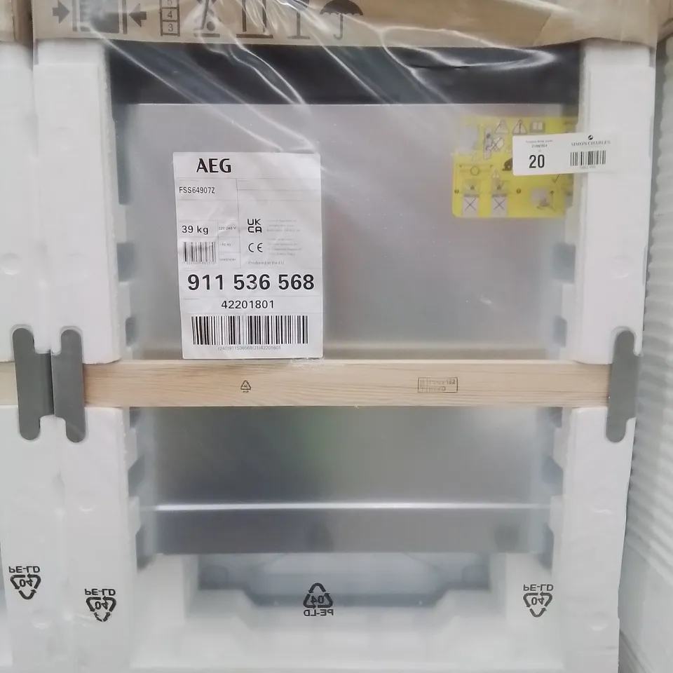 AEG 6000 FSS64907Z INTEGRATED DISHWASHER RRP £542