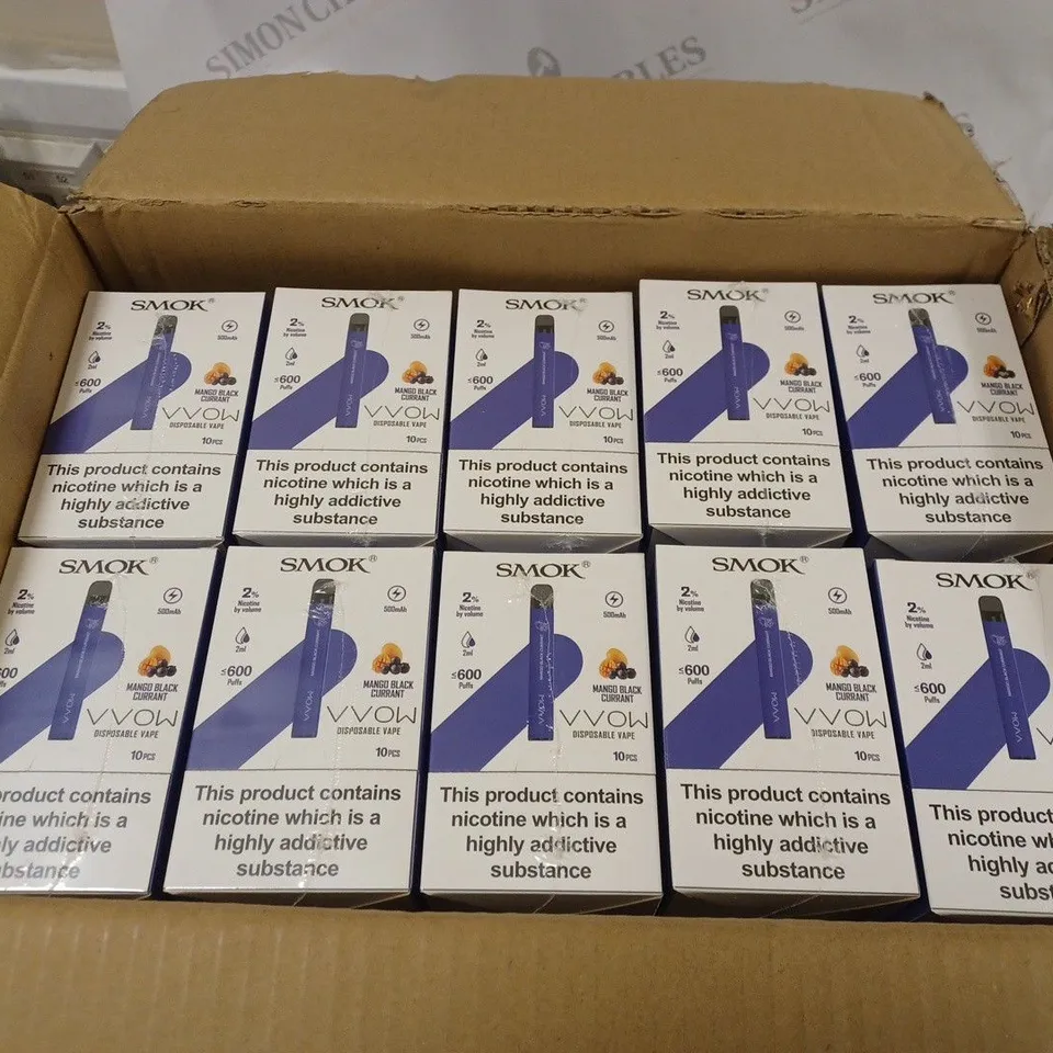 BOX OF 300 E-CIGARETTES