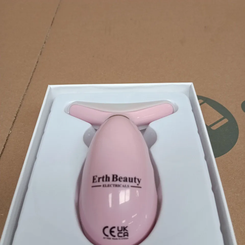 ERTH BEAUTY ELECTRICALS AGE DEFYING FACE AND NECK MASSAGER BOXED