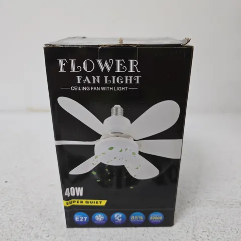 FLOWER FAN LIGHT CEILING FAN WITH LIGHT 