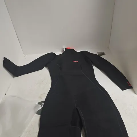 OLAIAN WETSUIT – BLACK NEOPRENE, WOMEN’S MEDIUM (EU M / US M)