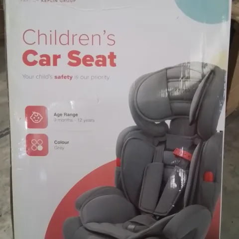 BOXED KIDOOLA CHILDREN'S CAR SEAT