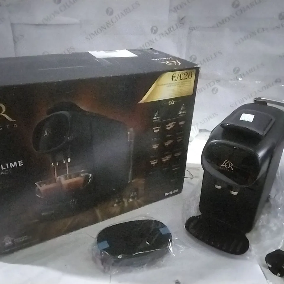 BOXED LOR BATISTA SUBLINGUAL COMPACT COFFEE SYSTEM MACHINE 