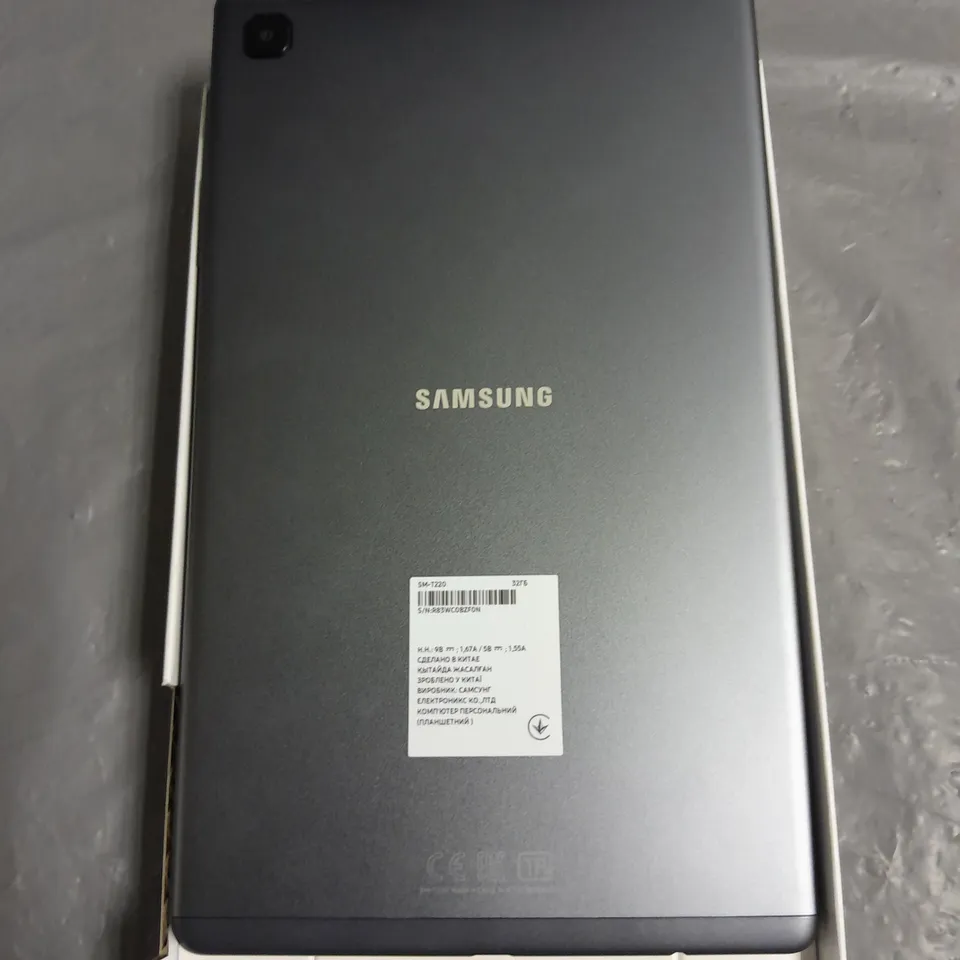 BOXED SAMSUNG GALAXY TAB A7 LITE 32GB IN GRAY- SM-T220