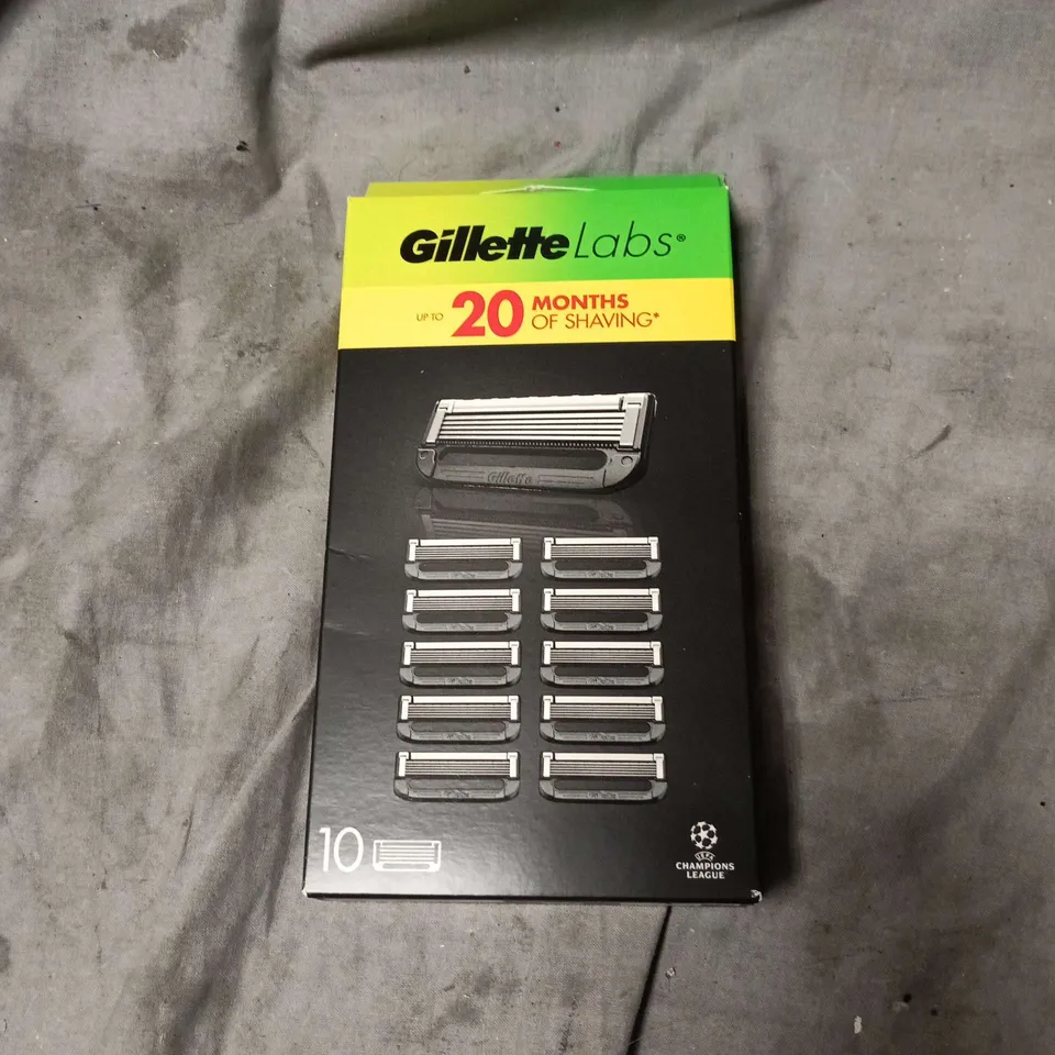 GILLETTE LABS 10 REFILL PACK
