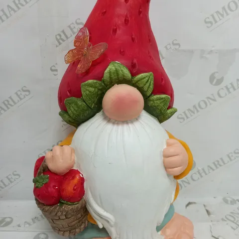 GARDEN REFLECTIONS LED FRUIT GNOME