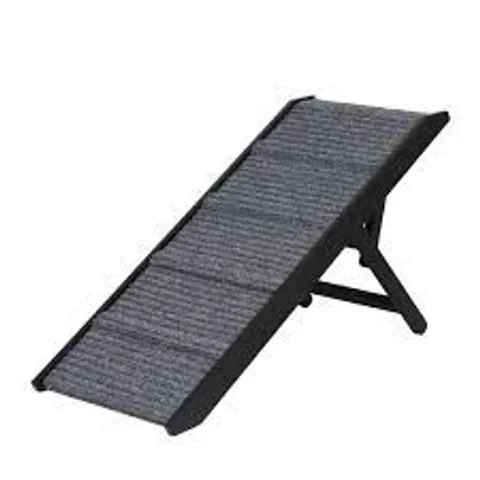 BOXED SKYLOS FOLDING ADJUSTABLE DOG RAMP WITH NON-SLIP SURFACE
