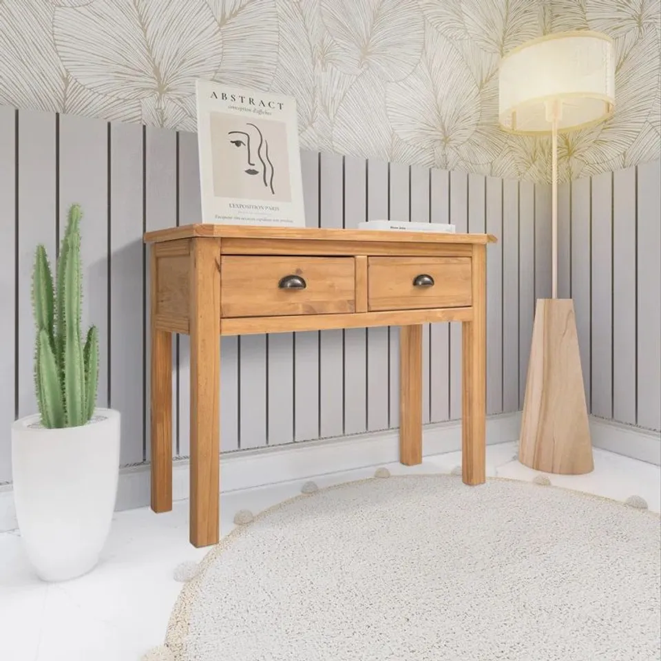 BOXED SARKAR 100CM CONSOLE TABLE