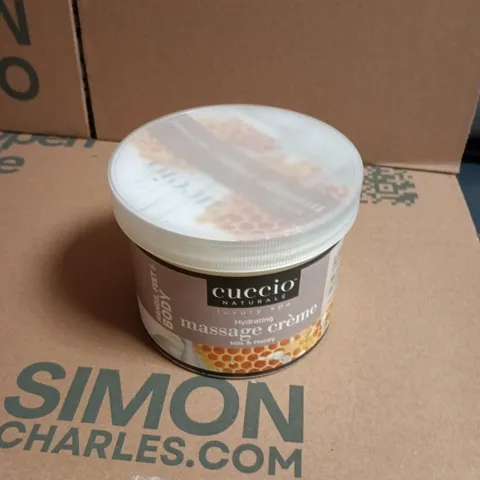 CUCCIO NATURALE HYDRATING MASSAGE CREME – MILK & HONEY