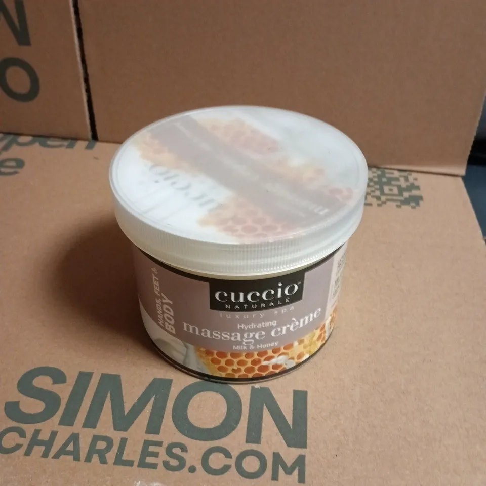 CUCCIO NATURALE HYDRATING MASSAGE CREME – MILK & HONEY