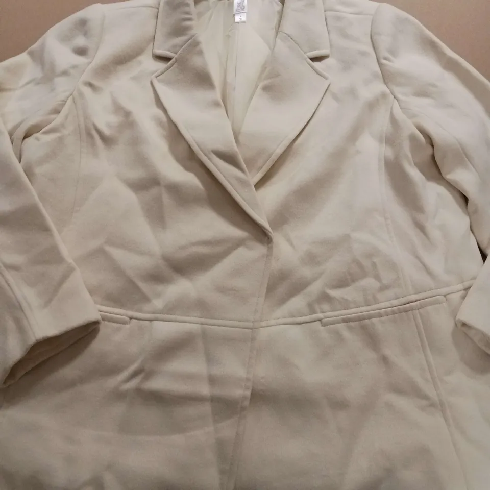 WYNNE COLLECTION LADIES JACKET CREAM SIZE L