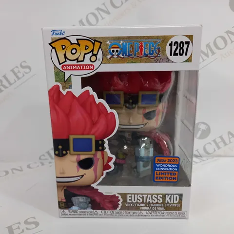BOXED POP ONE PIECE EUSTASS KID 2023 WONDROUS CONVENTION LIMITED EDITION - 1287