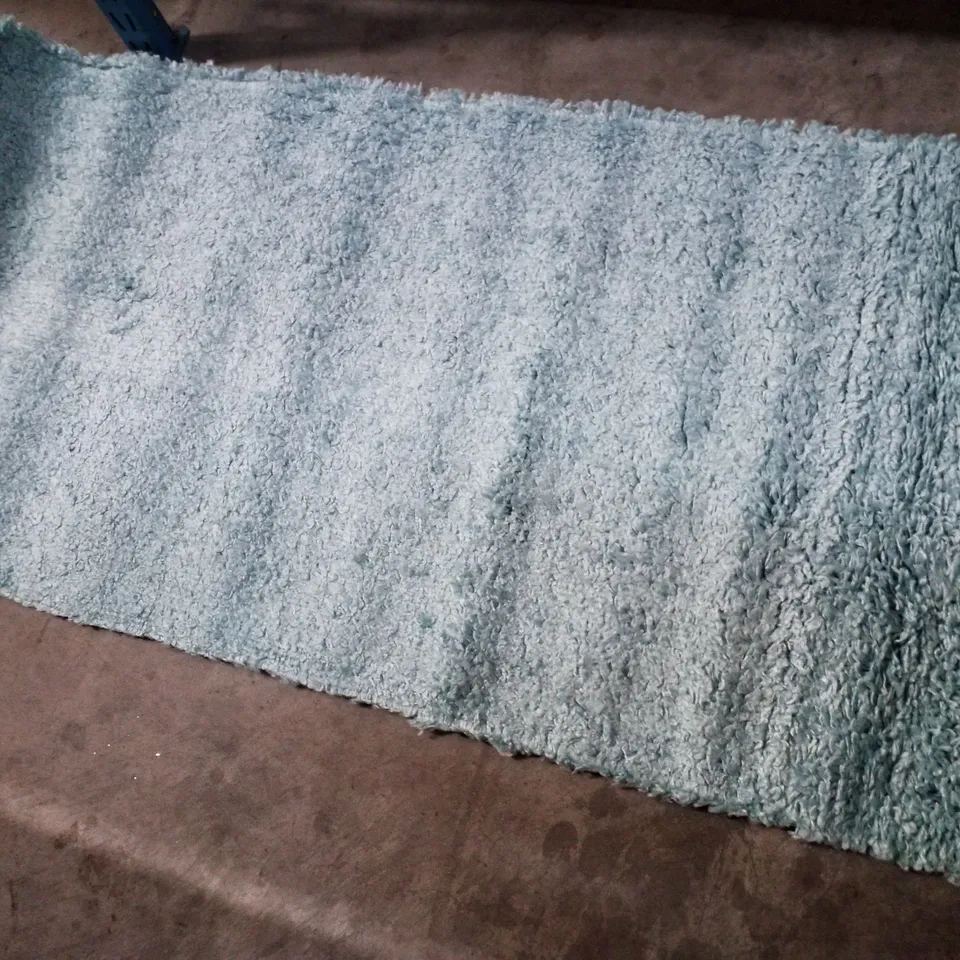 BRAND NEW PACO HOME TRIP 450 AREA RUG IN TURQUOISE - 70×140CM