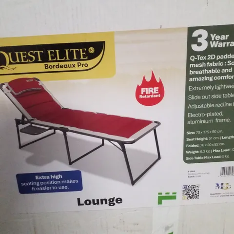 BOXED QUEST ELITE BORDEAUX PRO LOUNGE
