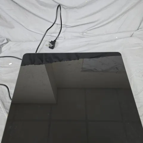 EBONY GLASS PANEL ROOM HEATER