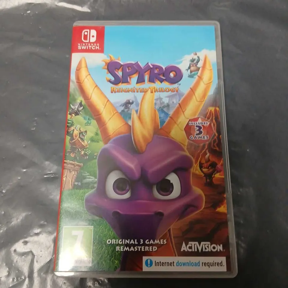 SPYRO REIGNITED TRILOGY (NINTENDO SWITCH) – BOXED