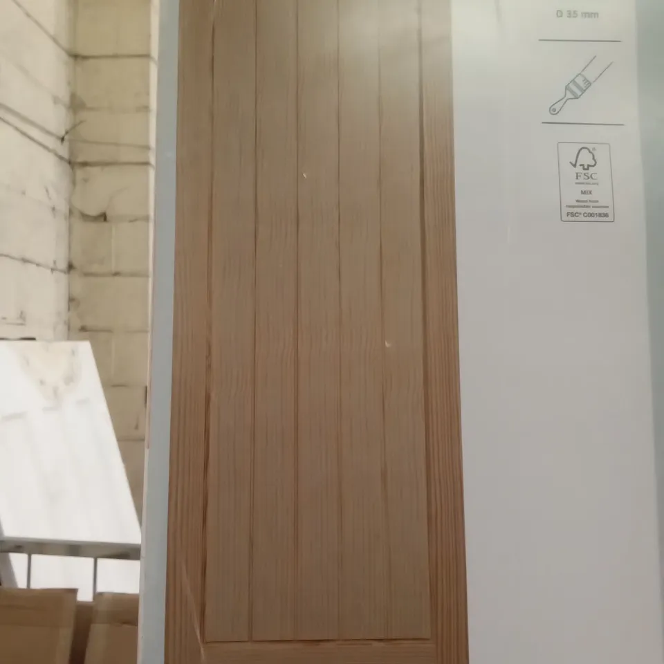 COTTEGE CLEAR PINE INTERNAL DOOR 1981×762MM