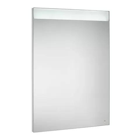 BRAND NEW BOXED ROCA PRISMA BASIC BATHROOM MIRROR WITH INTEGRATED LED - CHROME