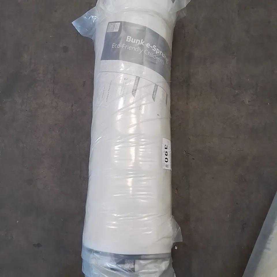 QUALITY ROLLED BUNK E-SPRUNG CHILDREN'S MATTRESS 