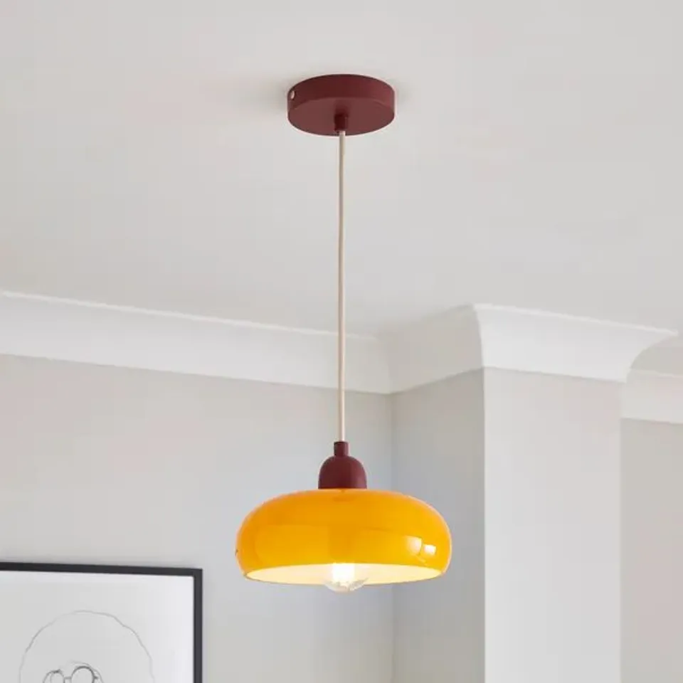 BOXED MILTON ADJUSTABLE PENDANT LIGHT