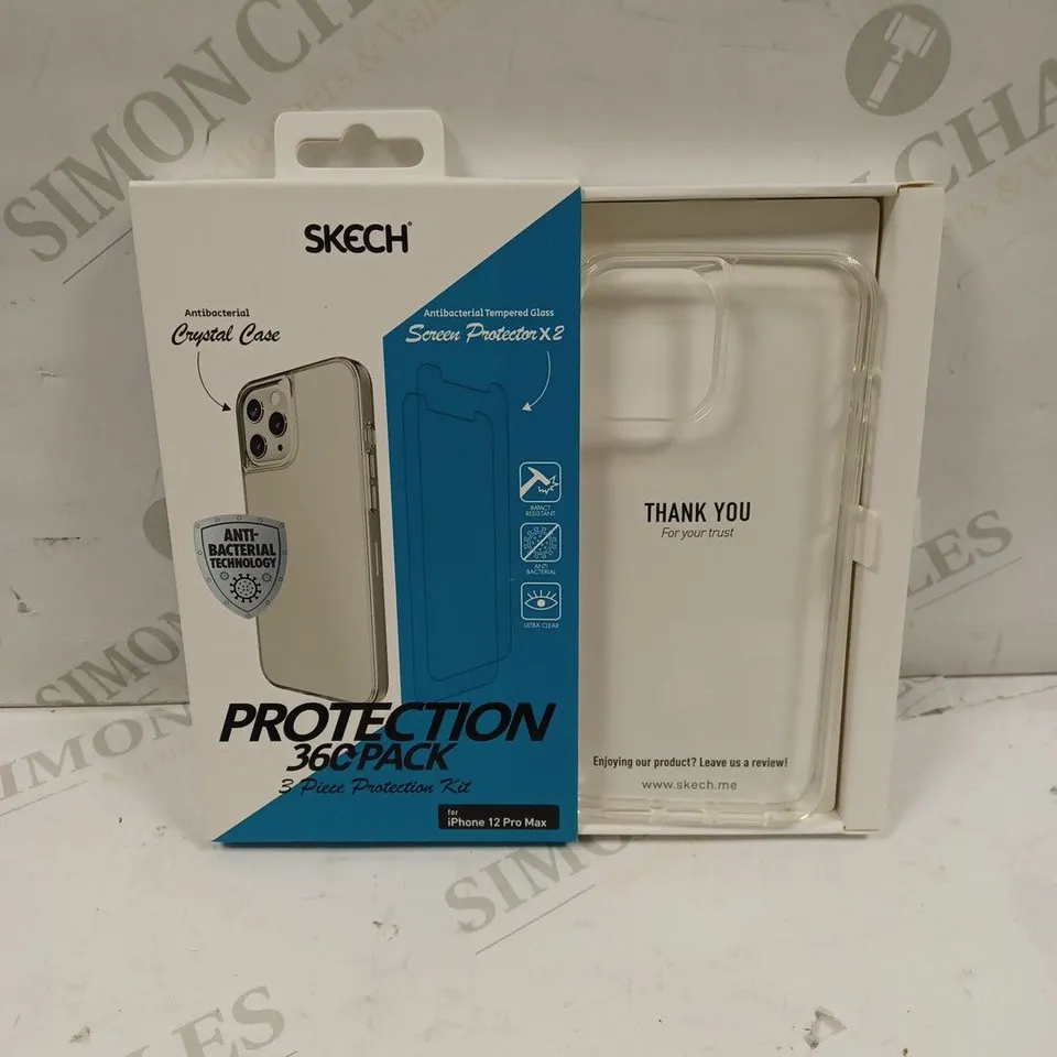 BOX OF 5 SKECH PROTECTION 360 PACK - IPHONE 12 PRO MAX 