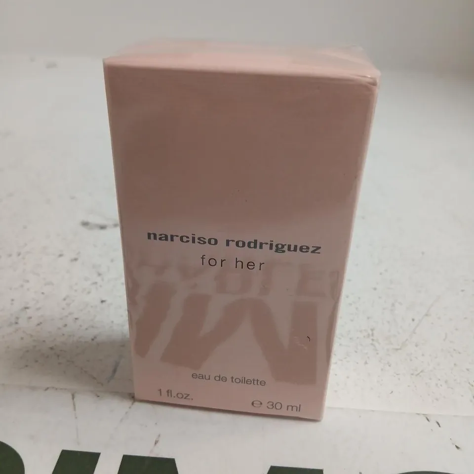 BOXED AND SEALED NARCISO RODRIGUEZ FOR HER 30ML EAU DE TOILETTE