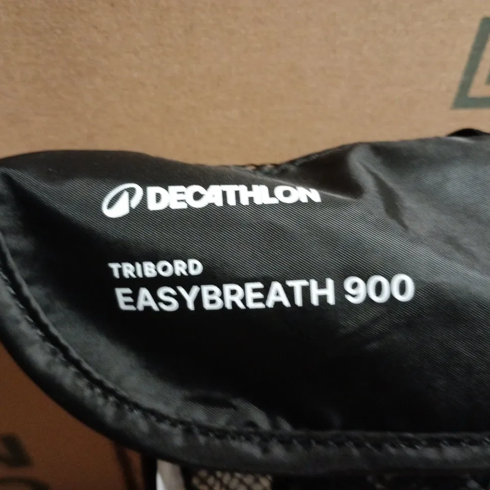 DECATHLON TRIBORD EASYBREATH 900 FULL-FACE SNORKEL MASK WITH MESH BAG