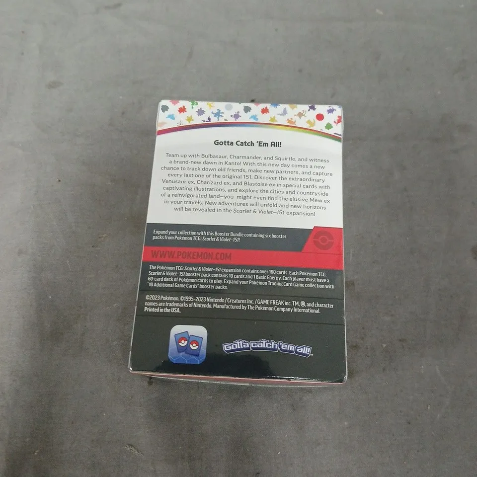 SEALED POKEMON TRADING CARD GAME SCARLET & VIOLET 151 BOOSTER BUNDLE – 6 PACKS INCLUDED