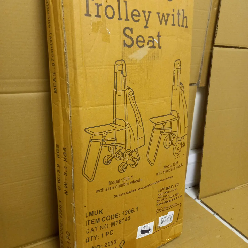 LEISURE TROLLEY WITH SEAT 