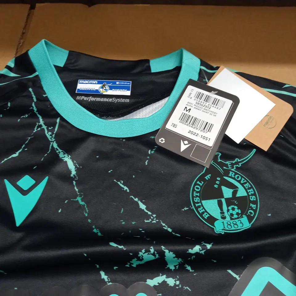 BRISTOL ROVERS F.C. SHORT SLEEVE AWAY SHIRT - M