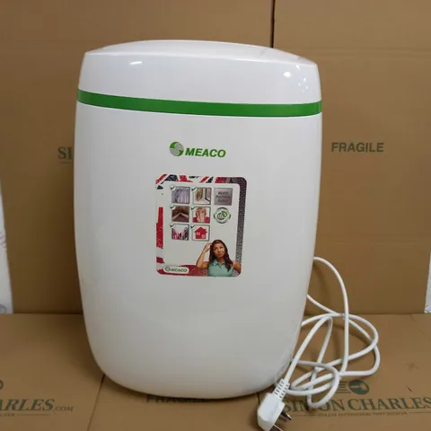 MEACO 12L LOW ENERGY PLATINUM COMPRESSOR DEHUMIDIFIER