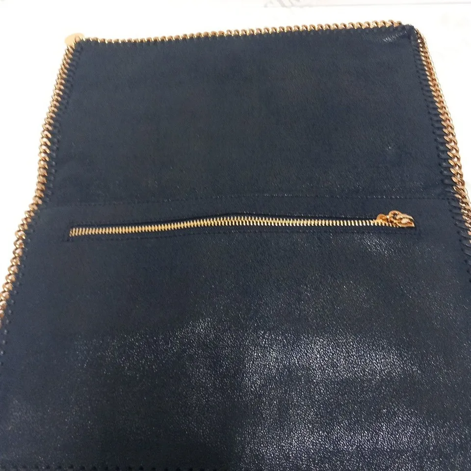 STELLA MCCARTNEY STONE EMBELLISHED CLUTCH BAG