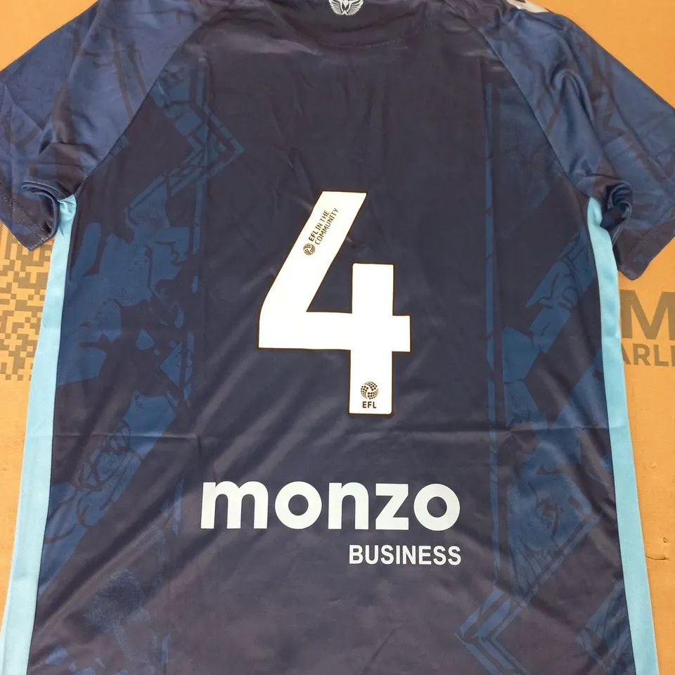 HUMMEL COVENTRY CITY FOOTBALL JERSEY IN NAVY SIZE LARGE
