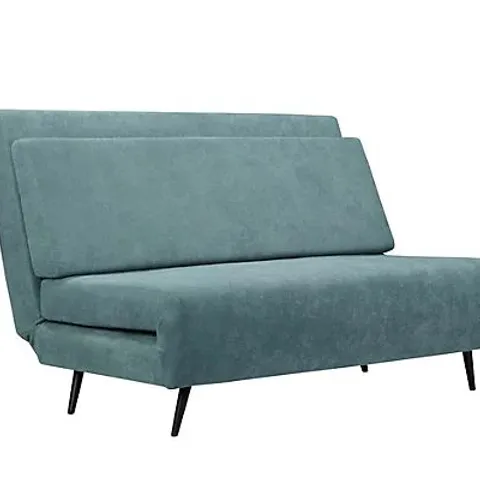 BOXED DOREL HOME MALLORY CONVERTIBLE SOFA BED PETROL LINEN