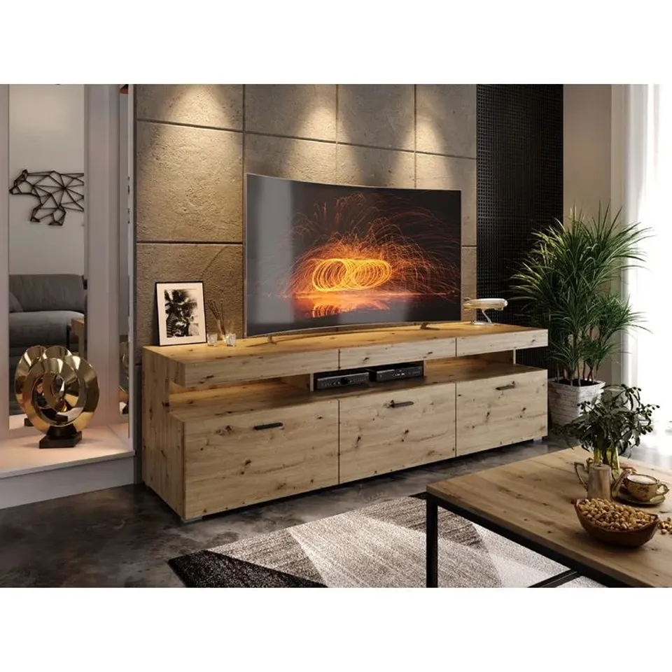 BOXED THEPHANIA TV STAND FOR UPTO 70" (2 BOXES)