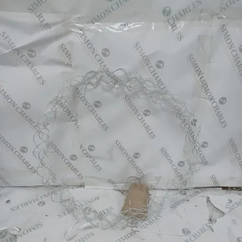 KELLY HOPPEN WHITE LIGHT UP WREATH