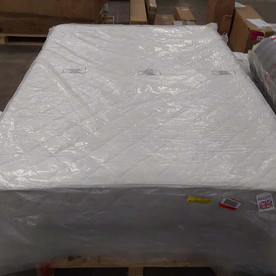 QUALITY BAGGED 4'6" DUAL LAYER 600 HYBRID MATTRESS 