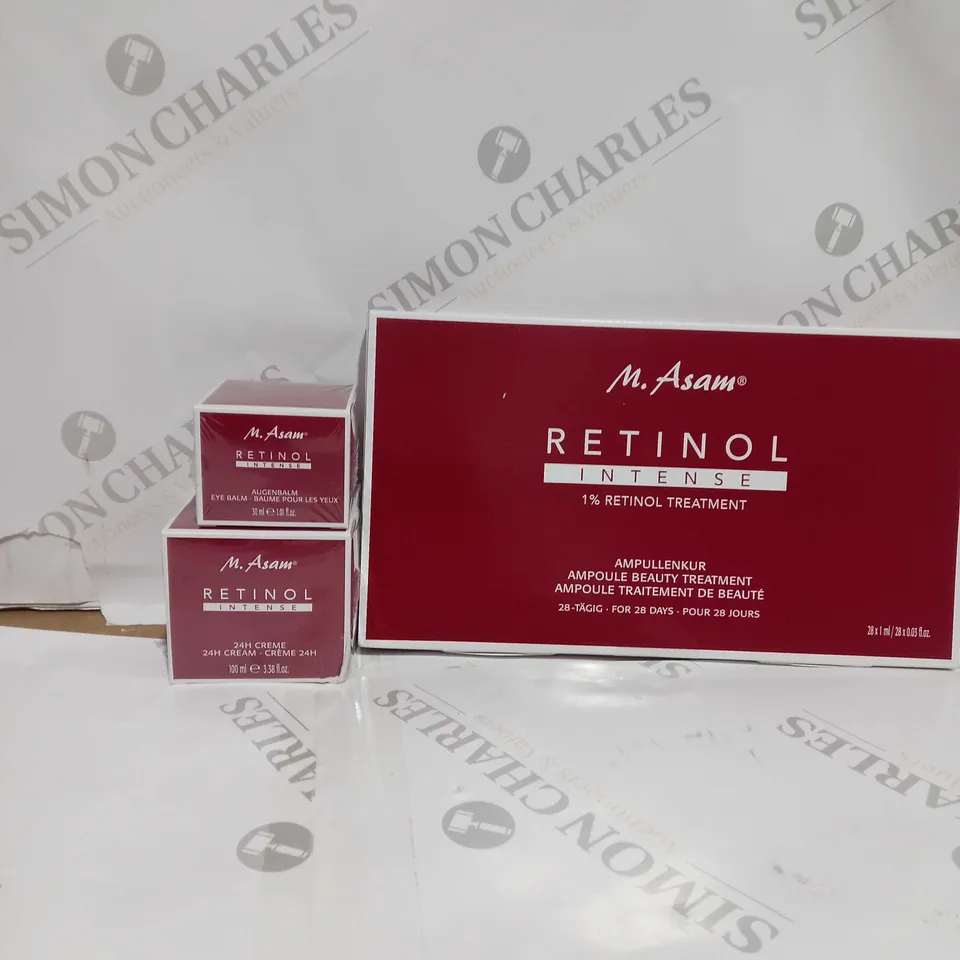 RETINOL INTENSE 1% RETINOL TREATMENT,24H CREAM EYE BALM 