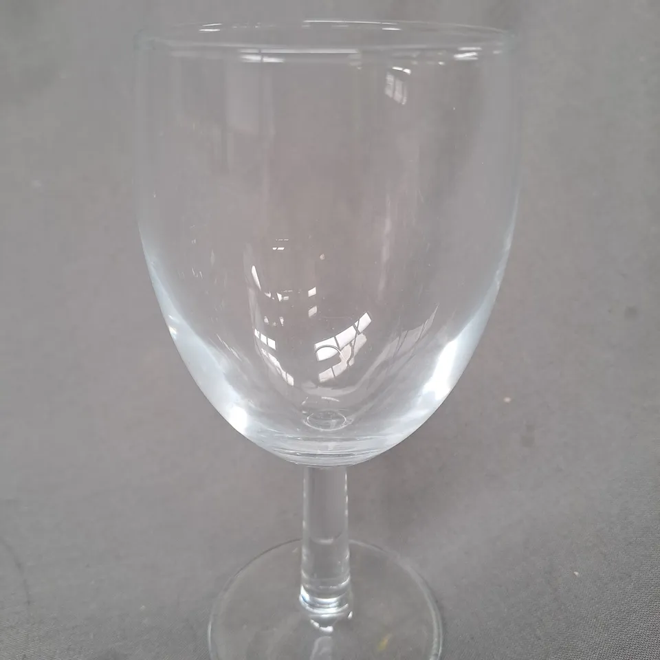 BOXED PASABAHCE SET OF APPROXIMATELY 40 DRINKING GLASSES - COLLECTION ONLY